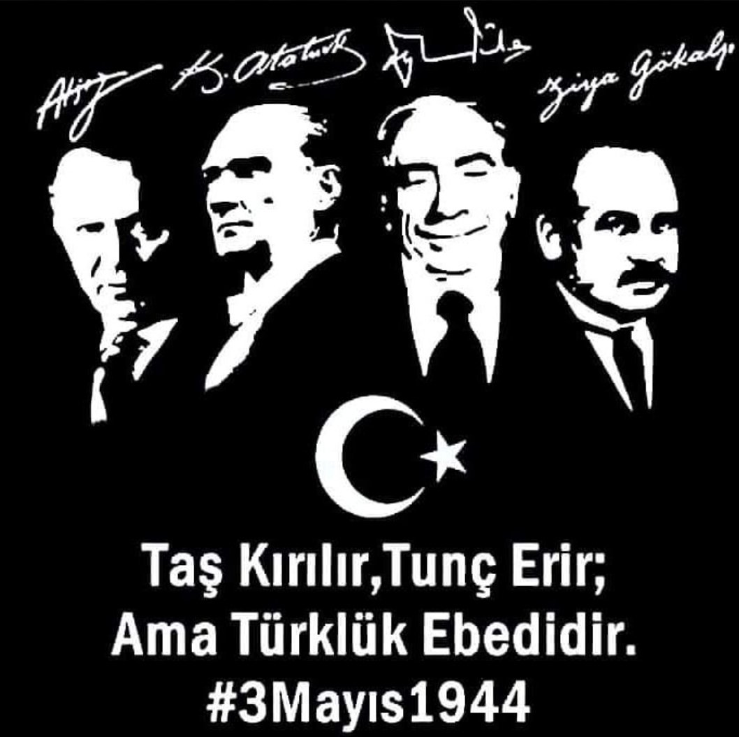 CatliZeki's tweet photo. 3 Mayıs Türkçülük Günü Kutlu Olsun! #NeMutluTürkümDiyene https://t.co/hX5CJ4YVdZ