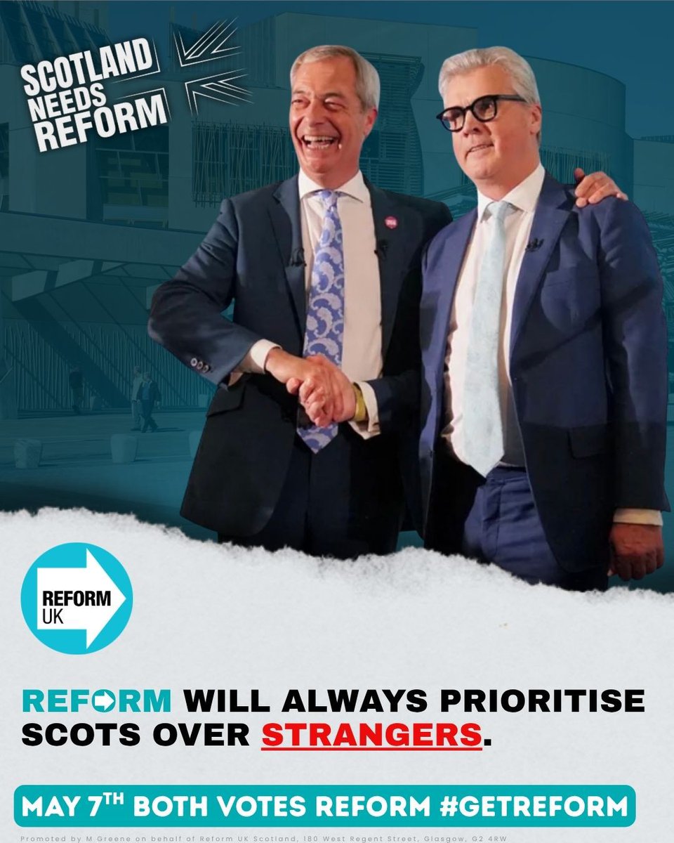 Reform UK Scotland tweet media