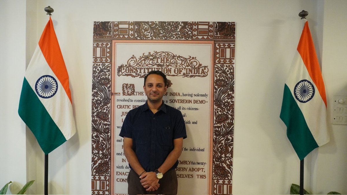 shyamvenkatesan's tweet image. We the people... 🇮🇳

Just wrapped Takshashila's PGP in Public Policya marathon to change India. Capstone done! Grateful for the ride.

New batch starts June 20th. Apply with my referral-DM for deets! @takshashilainst
#PublicPolicy #Takshashila #ChangeIndia