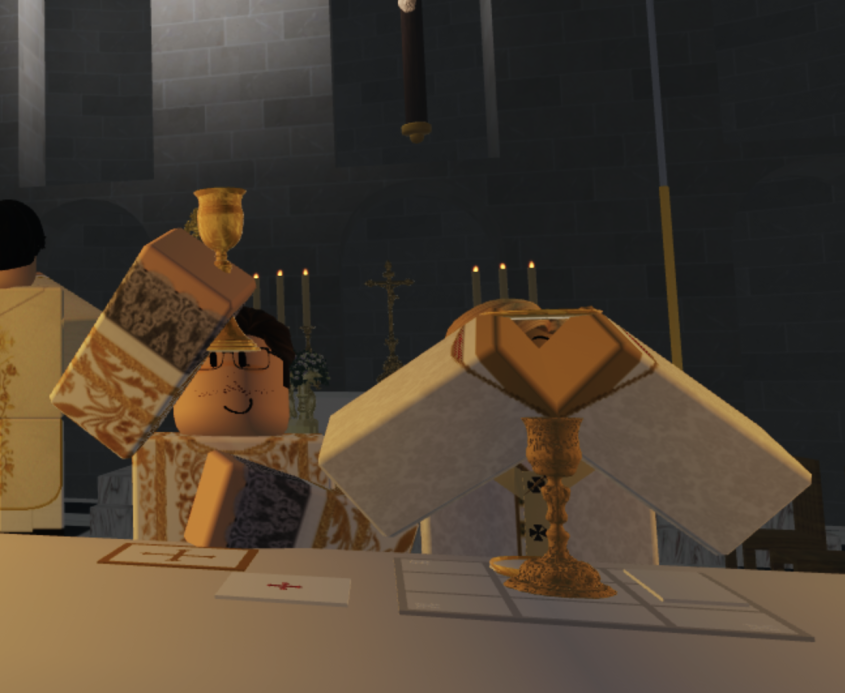 MaicRoblox's tweet photo. LIVE: The Holy Mass with the Rite of Diaconate has concluded. Congratulations to the newly ordained Deacon Nogueira Alves! Thank you all for participating in today's celebration. Join our Discord Server. 👇 https://t.co/VRVuoZwDUK