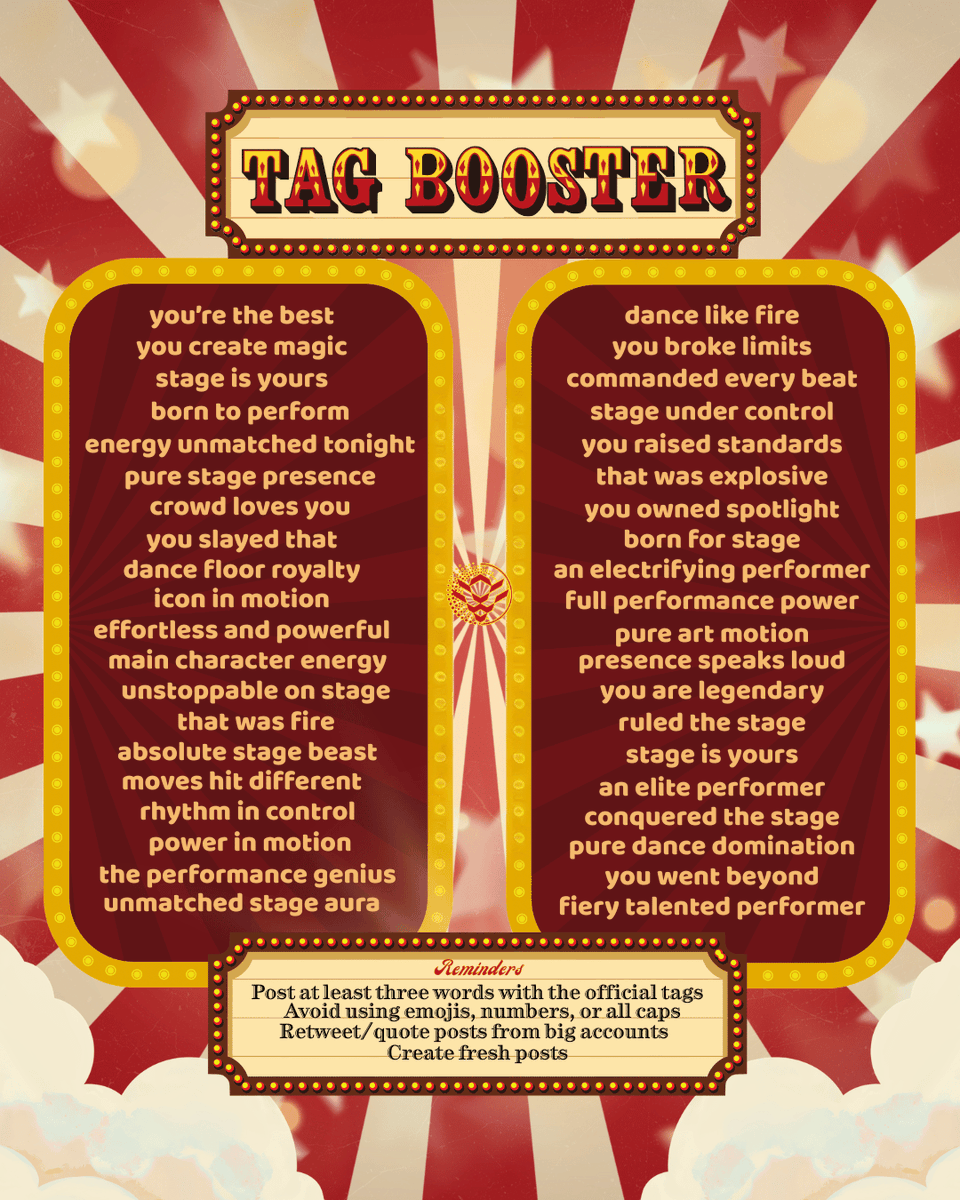 [TAGS] JIROAR TRENDING PARTY

<TAG BOOSTER TWO>

Send your words of affirmations for Jiro :)

Use the official taglines and don't forget to follow the trending reminders. 

JEROMY SUGAR LAKASGANDA

#PrettyBraveSuMySOTF #HORI7ON_JEROMY #JEROMY #SOTFKuwentongPinoy