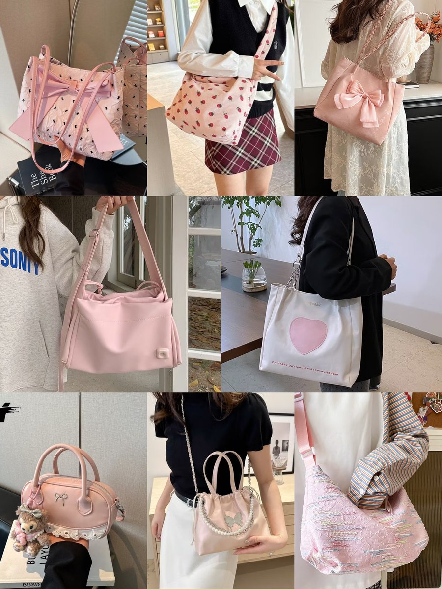 mymimings's tweet photo. ini alasan kenapa banyak cewek tiba-tiba suka tas pink 🎀

a thread https://t.co/7xw193mGKW