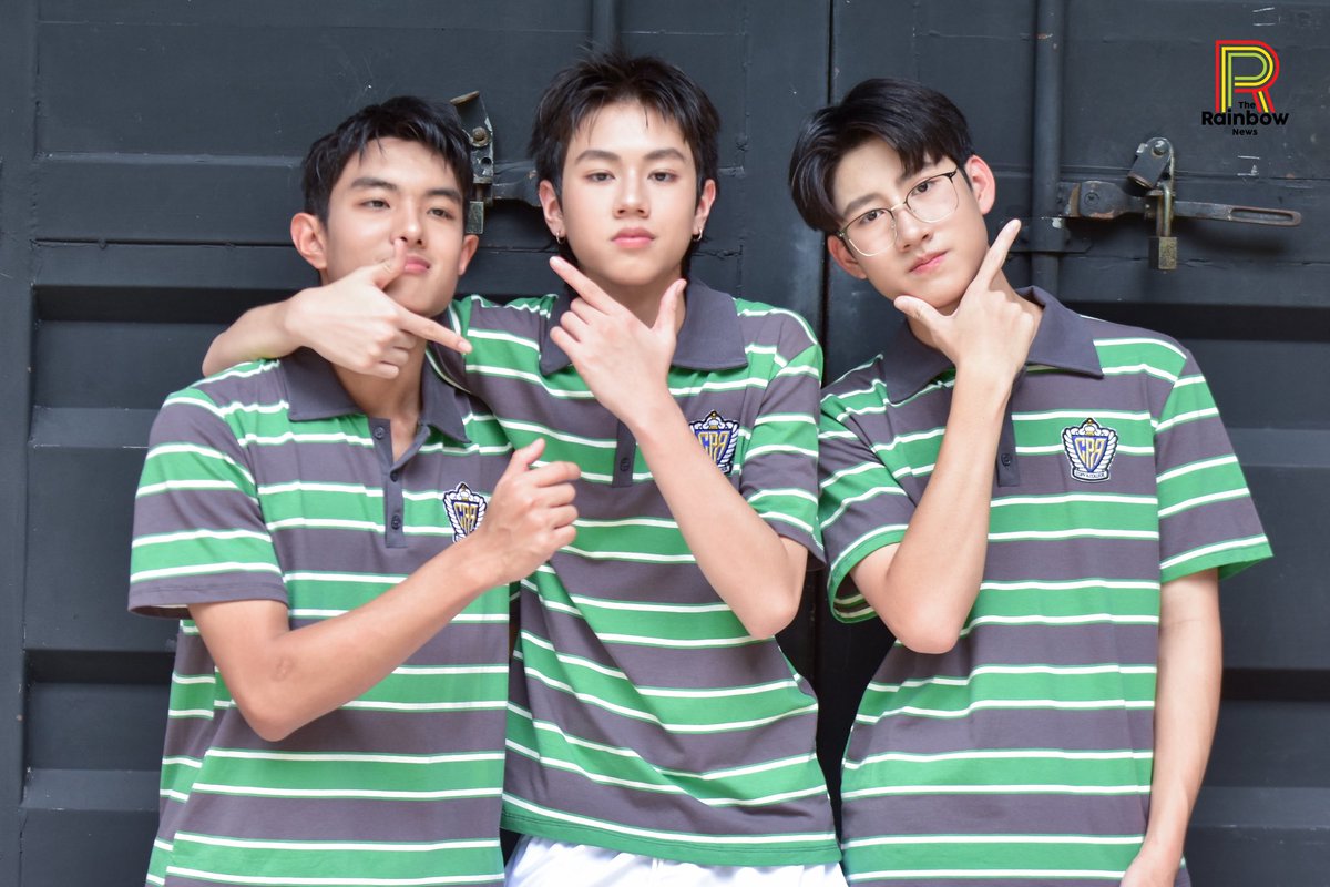 RainbowNewsent's tweet photo. ตัวจี๊ด "ไบเบิ้ล - มิลาน - เป็นหนึ่ง" ในบรรยากาศการฟิตติ้งซีรีส์เรื่อง "Make It Right 2026" 📚✨
Make It Right 2026 Fitting Day
#MILANNADECH
#MIR2026FITTINGDAY
#Makeitright2026
#รักออกเดิน2026 https://t.co/5mgVaEWsku