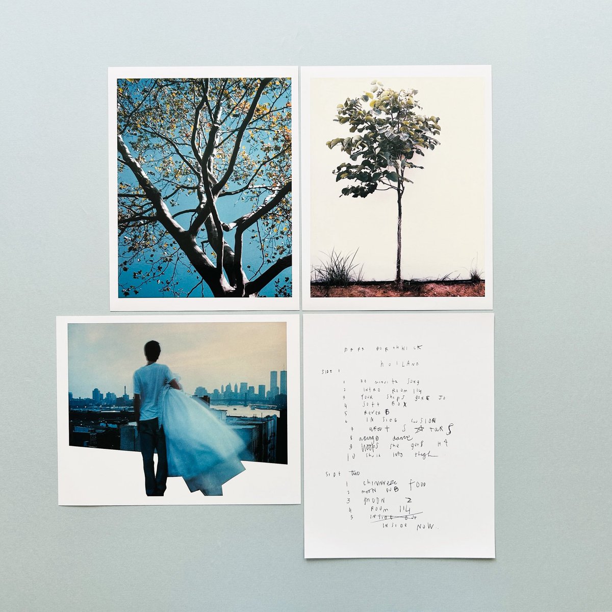 写真家、マーク・ボスウィックのLPレコード。ボスウィックの初期代表作