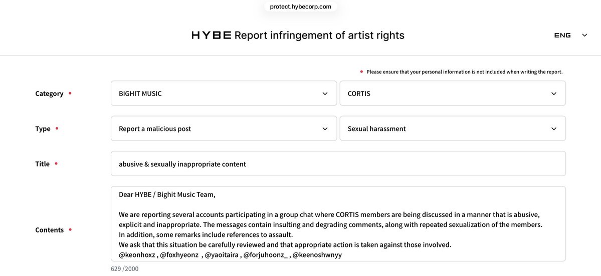 PROTECT CORTIS tweet media