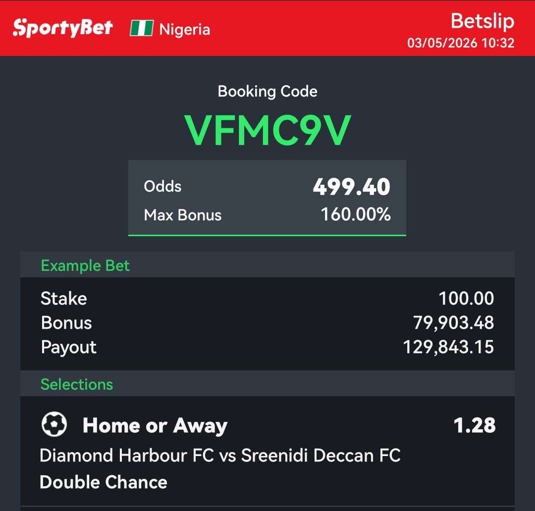 EsDeeTips's tweet photo. VFMC9V

500 Odds 

25 (Home or Away Double chance) https://t.co/fTRL3LObGO