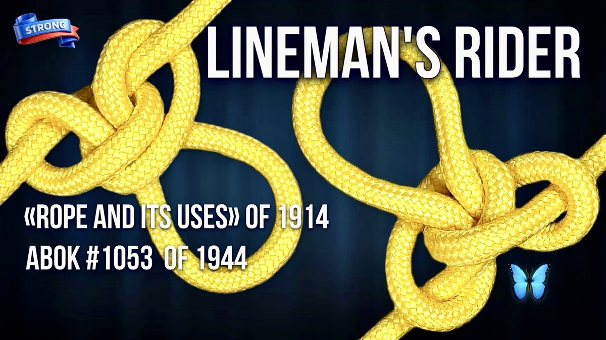 _Chief_pilot's tweet image. Before the Butterfly: The Lineman's Loop ⚓️

▶️ youtu.be/hlAzk89CRvk?si… via @YouTube 📺

#survival #knot #asmr #rope #diy #handmade #loop #travel