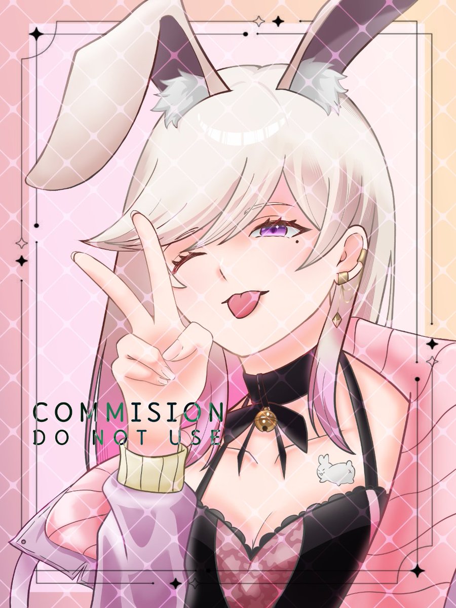 RuuuEru's tweet photo. Bust up commision for @McBunnyChelly
Thank you for your patronage (^-^)/ https://t.co/9OFrxIULd6