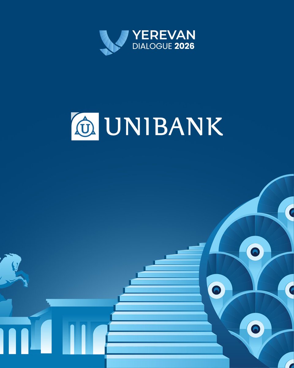 YerevanDialogue's tweet photo. @YerevanDialogue 🤝 UNIBANK https://t.co/9ZoYUxbexC