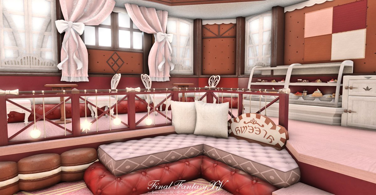 Kaoru_Collapse's tweet photo. Strawberry shortcake [S]🍰
296/300
#FF14housing 
#FF14ハウジング 
#FF14 https://t.co/BR5CGtJBE8