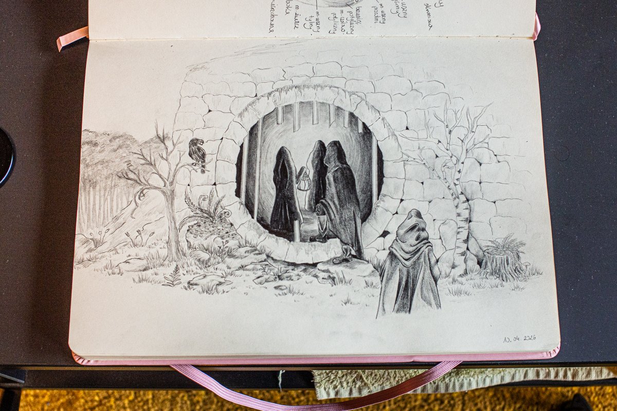 AkpReal's tweet photo. New handdrawn level loading screens! Just as old-school as my game! 

Wishlist: https://t.co/4pijIUynUA

#dungeoncrawler #crpg #indiedev #pencildrawing https://t.co/HGVPz6L5Fm