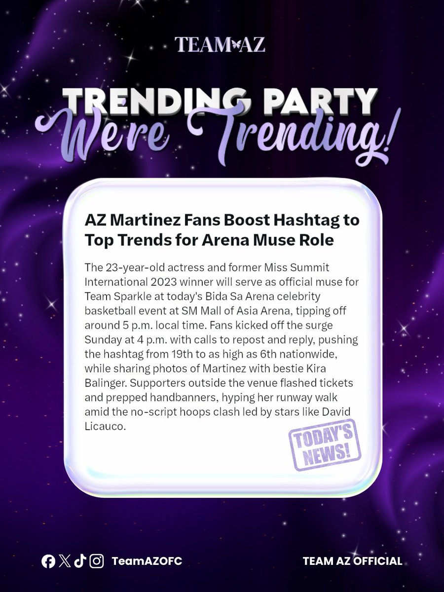 TEAM AZ TRENDSETTER #️⃣ tweet media