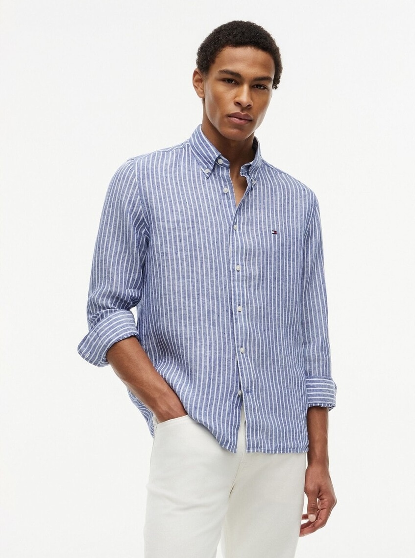 工場直販 TOMMY HILFIGER トミーヒルフィガー ストライプ スーツ 