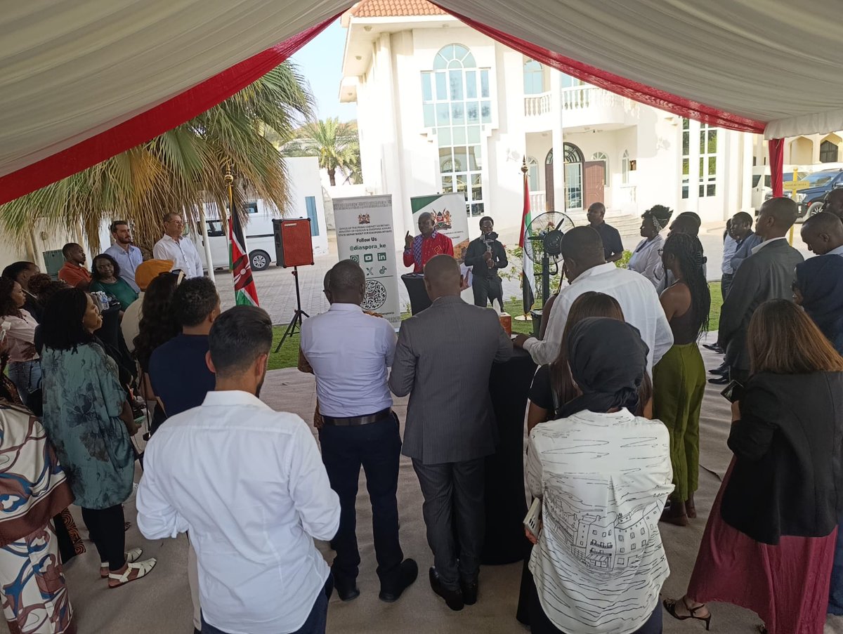 Kenya_Dubai's tweet photo. Mr. Lionel Smith, representing the founding members, echoed the spirit of the evening — a shared commitment to a community that connects, uplifts, and grows together. https://t.co/2IO0TOImjX