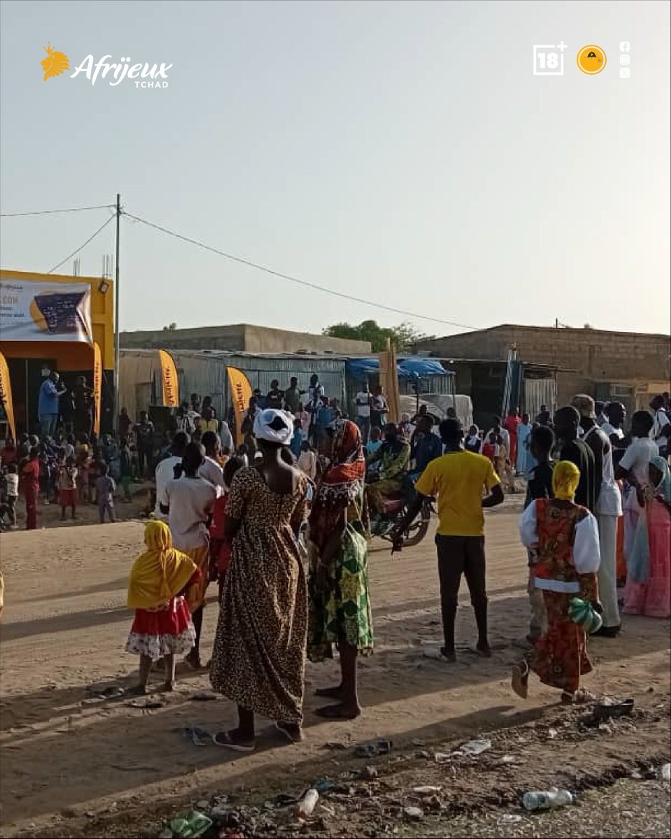 Afrijeux's tweet image. 🎯 La prochaine annonce de gagnant pourrait porter votre nom. Tentez votre chance !
#Afrijeux #Tchad #ProchainGagnant #Jeux #Chance #WinBig #Afrique
