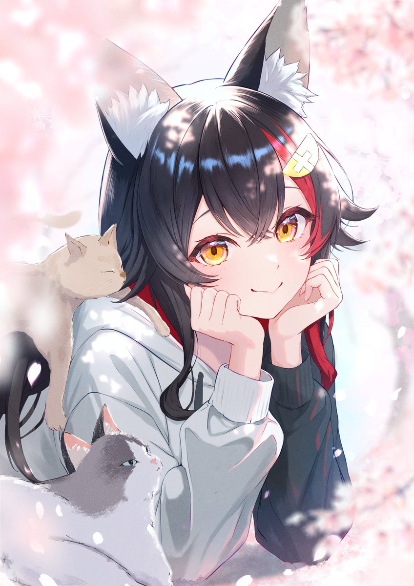 さくらとミオしゃ
#みおーん絵