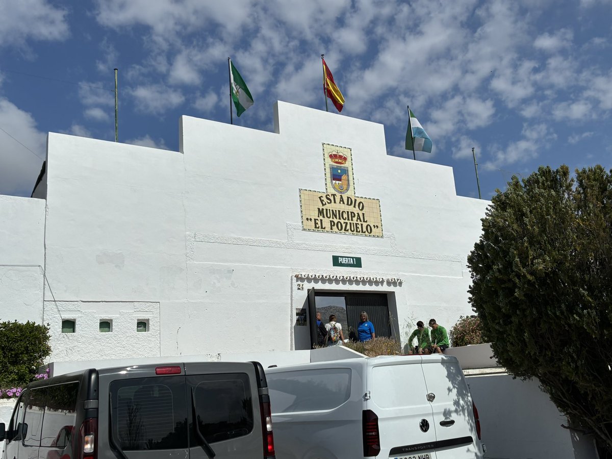 grinchblade's tweet photo. Sunday holiday football. Juventud Torremolinos v Athletico Madrid B, great little stadium and atmosphere - sunshine helps. https://t.co/bH6AUu9pXz