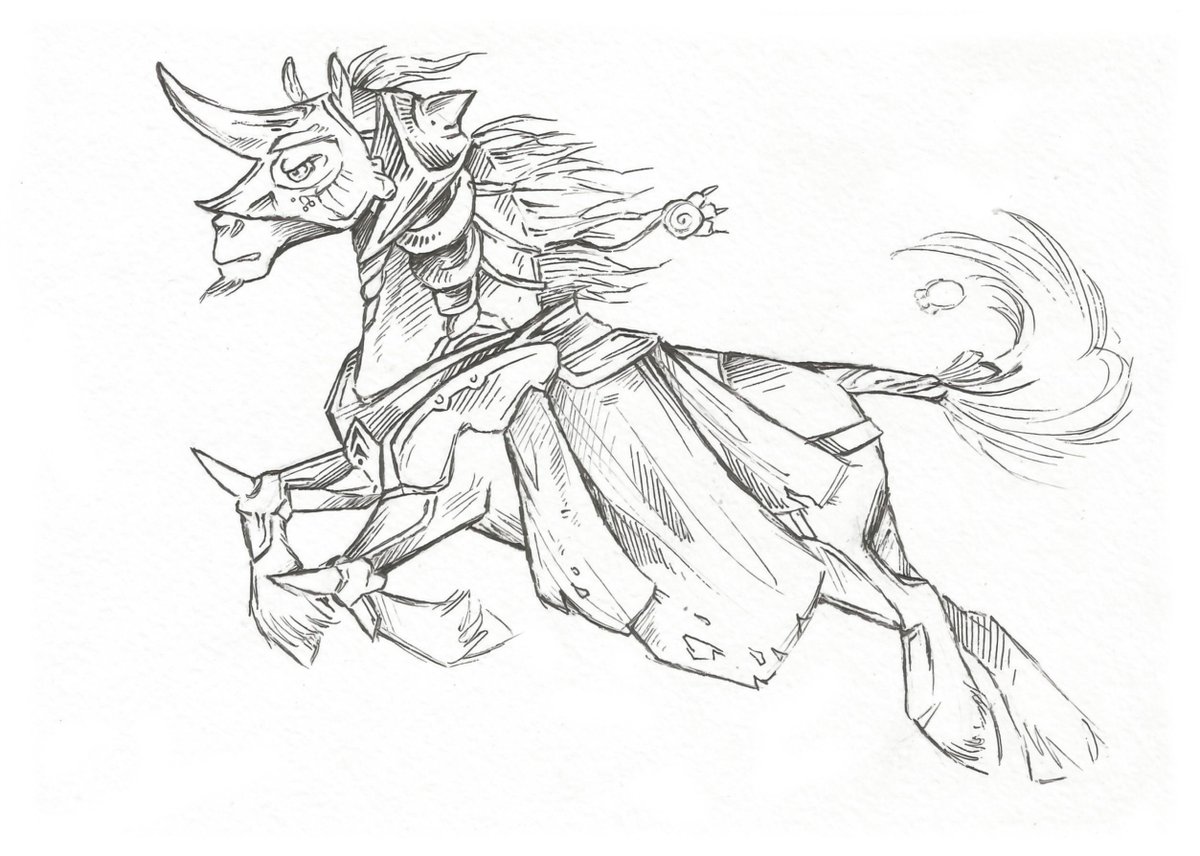 Taski_Guru's tweet image. Line art of fantasy equine knight adoptables (closed)
#lineart #pegasus #unicorn #line_art #warriors #horseoc #drafthorse