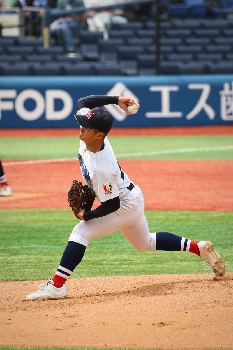 dabashi0810's tweet photo. 2026/5/3

令和8年神奈川県高等学校野球春季大会

横浜スタジアム

決勝

vs横浜創学館高校

林田 滉生 3年 （大分明野ボーイズ）

#高校野球 #横浜高校 #林田滉生

緊急登板も7回1/3を自責点0に抑える、嫌な流れを断ち切るナイスピッチング👏 https://t.co/oAHlapi1wu