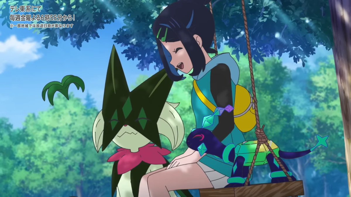 今のアニポケは僕がニャオハ・ニャローテ・マスカーニャを大好きになったきっかけでもある、とても大切な作品です
#アニポケ　#anipoke