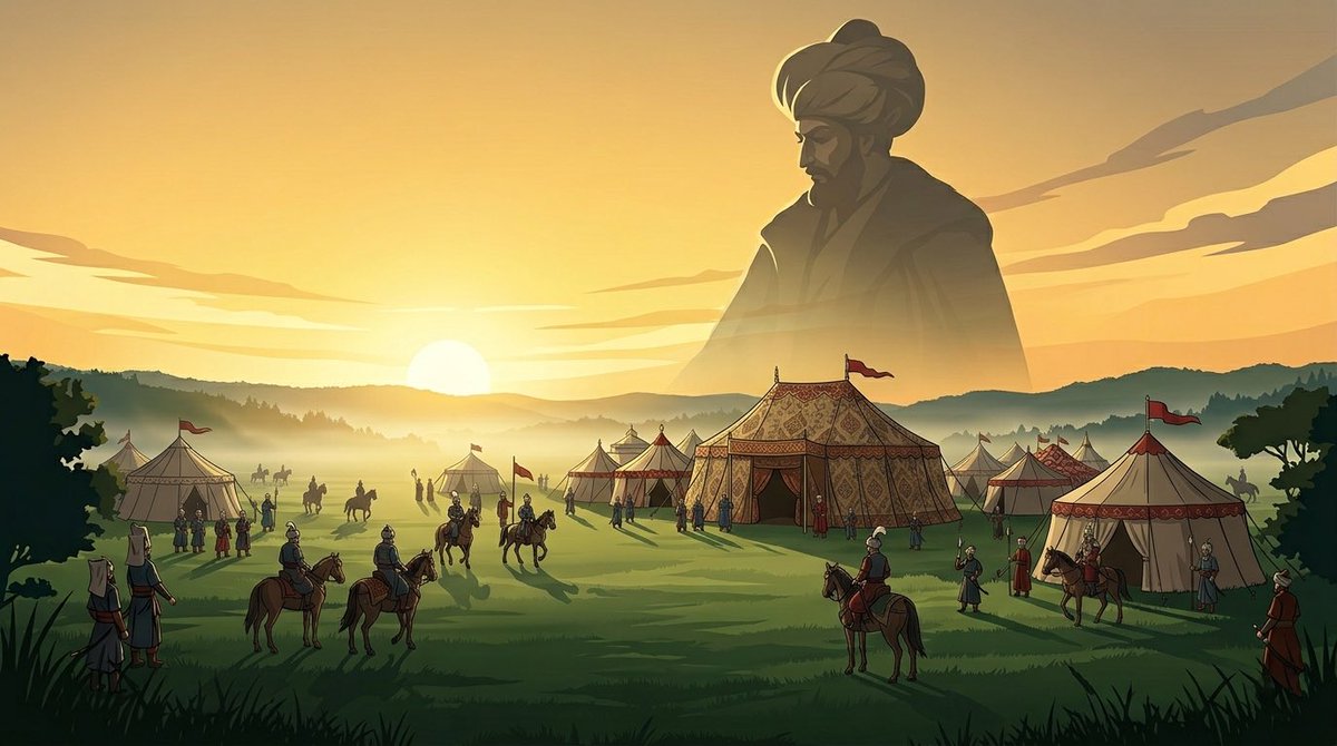 benugurtatar's tweet photo. 🎪🗡️ İstanbul’un kutlu fatihi Fatih Sultan Mehmet Han’ı, ebediyete irtihalinin 545. yıl dönümünde rahmet, minnet ve sonsuz bir şükranla anıyorum. Onun son nefesini soluduğu Hünkar Çayırı hakkındaki belgeselimi, bir vefa borcu olarak beğeninize sunuyorum. https://t.co/Bxb5sItpxl https://t.co/BdImcd4ODq