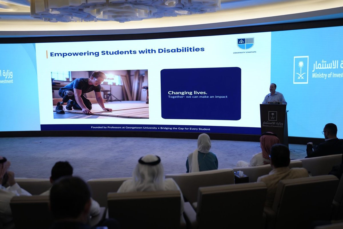 InvestSaudi_AR's tweet photo. لتعزيز الاستثمار النوعي في تقنيات التعليم، وبدعم من #استثمر_في_السعودية، قدّمت 10 شركات ناشئة حلولها وأهم فرص الاستثمار فيها أمام نخبة من المستثمرين وصناديق رأس المال الجريء، ضمن مبادرة “الجيل الجديد في استثمارات وريادة أعمال تقنيات التعليم”، التي نظمها قطاع ريادة الأعمال والشركات الناشئة بالشراكة مع @NELC_SA وC.XSEED Venture Builder.