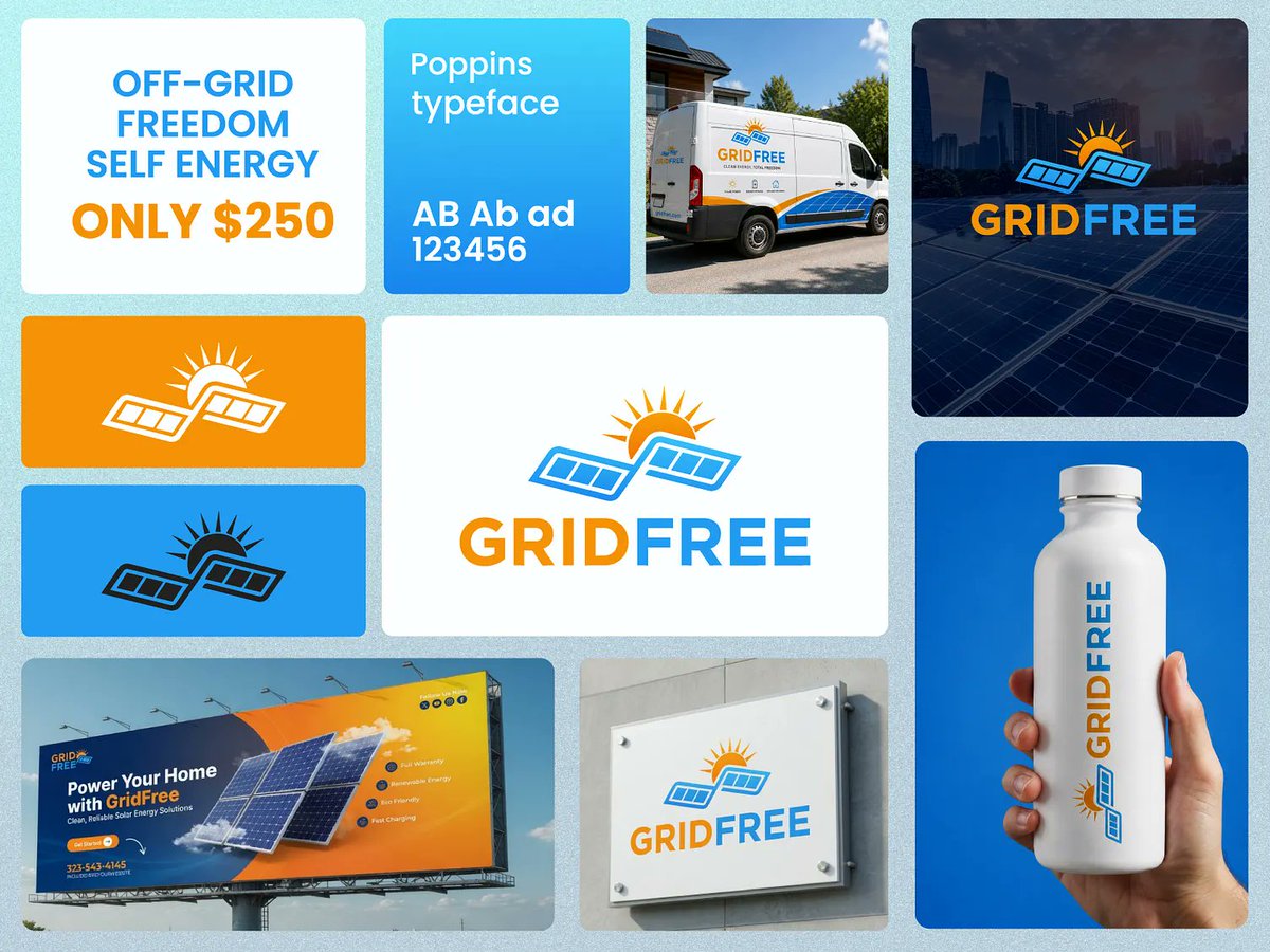 lwshossen's tweet photo. Solar Logo Design and Branding - Off-Grid Logo Design by Shohagh Hossen https://t.co/fLts51UxrU
#logoanimation #logointro #logodesign #branding https://t.co/8zp9DLtRms