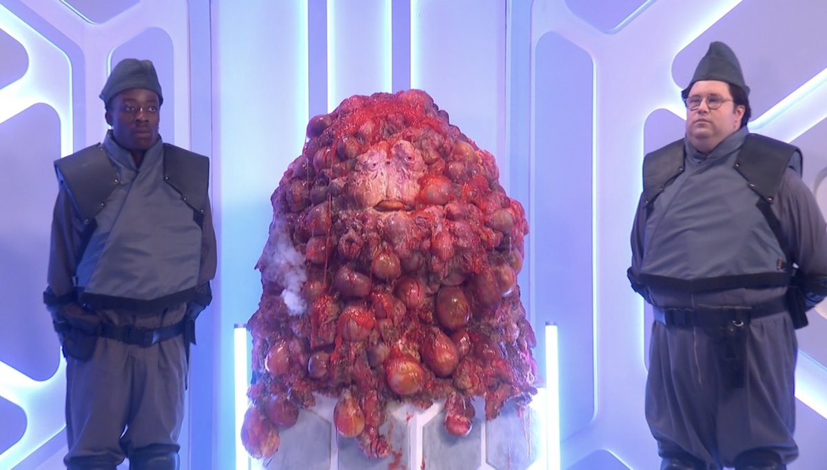 nerddenreal's tweet image. Doctor Who is back! 

Just not the way you expected 😂 

#DoctorWho #snluk