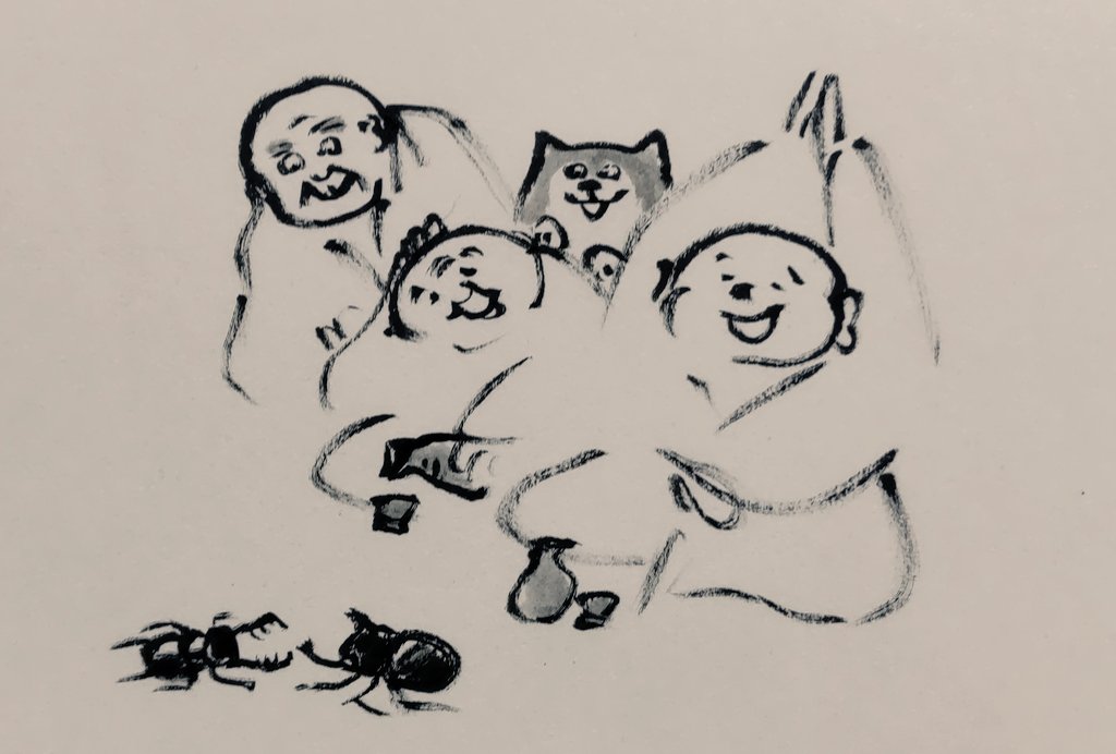 たまにおっさんの絵を描きます。
これだけは本当に人気がありません。 