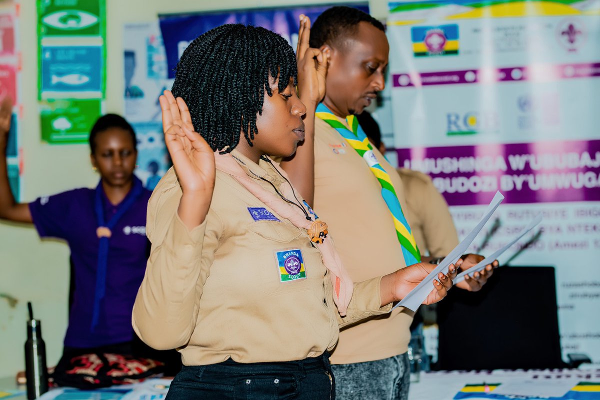 Rwanda Scouts Association tweet media