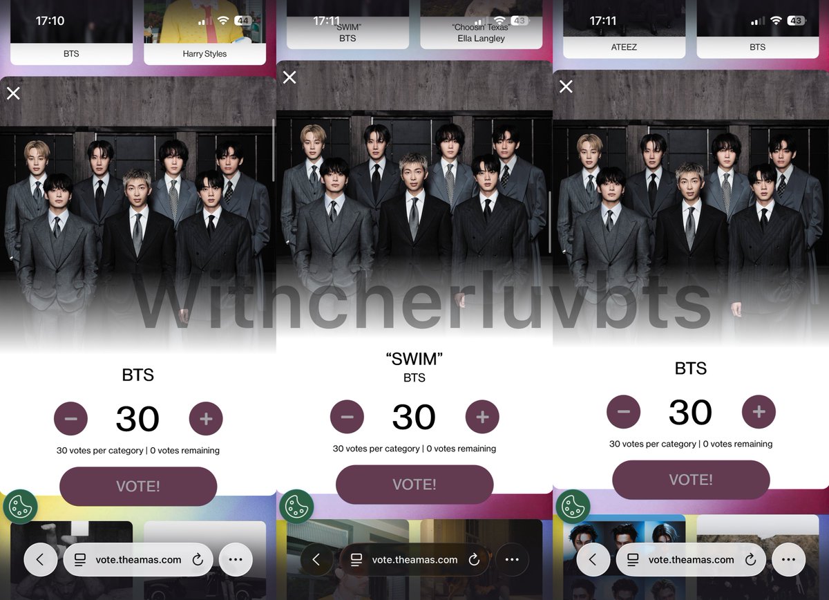 𝟭𝟯% ‎☆ SWIM #1 HOT 100🎉💜 tweet media