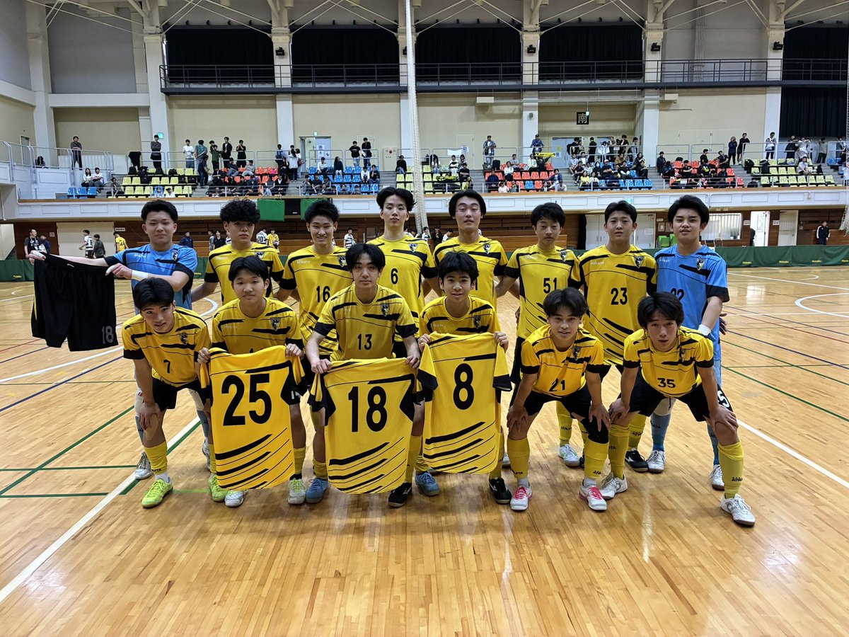 🟡ペスカドーラ町田U-18⚫️ 第13回全日本U-18フットサル選手権東京都