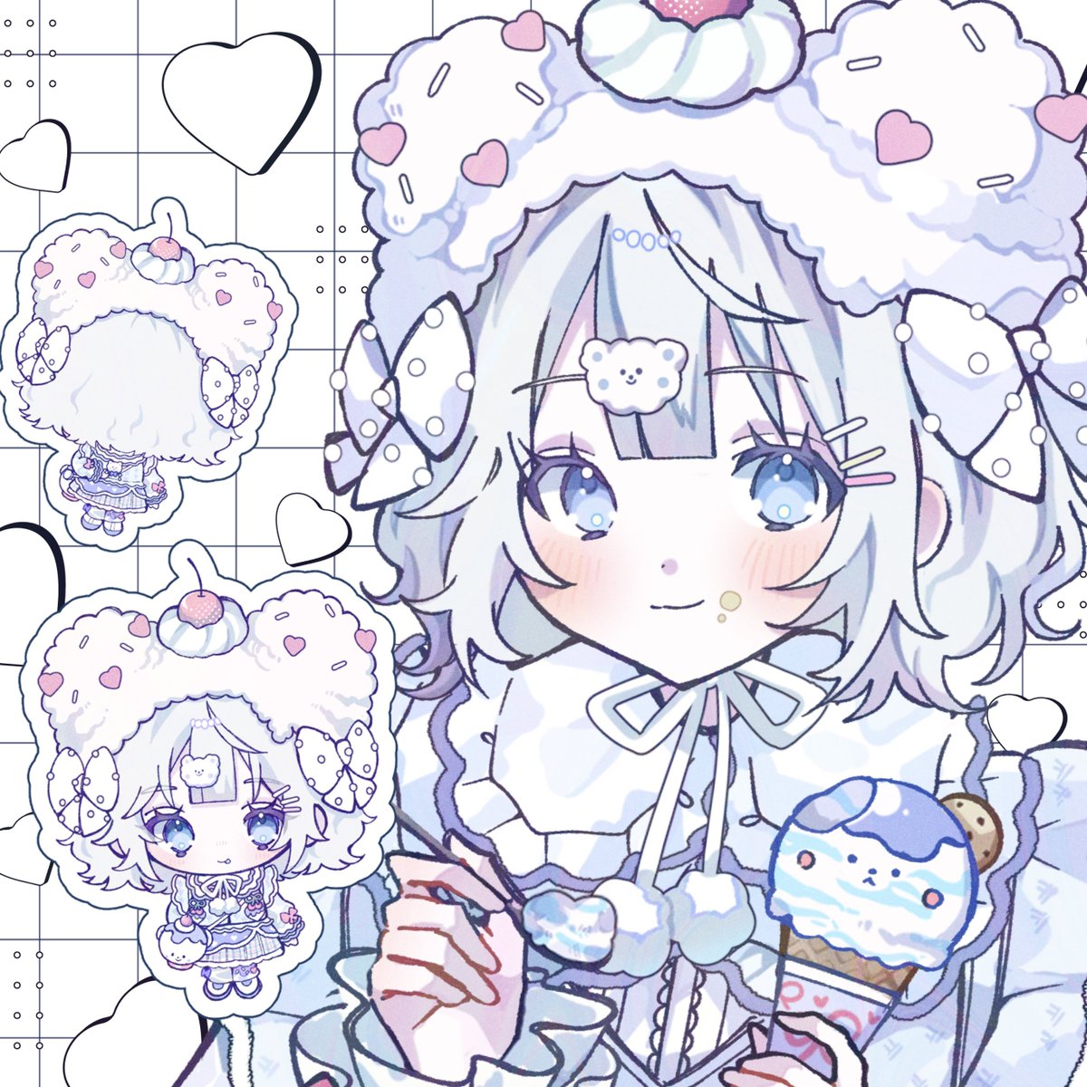 もこ☁️ にじそ通販￤コミティア156【O16a】 tweet media