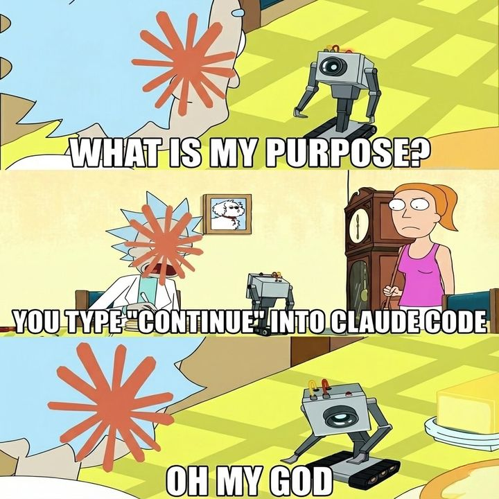 NYFAI22's tweet photo. Al... Funny Meme Fridays.

#Artificialintelligence #Automation #GenerativeAl #FutureOfWork #AI https://t.co/dW764px6Zb