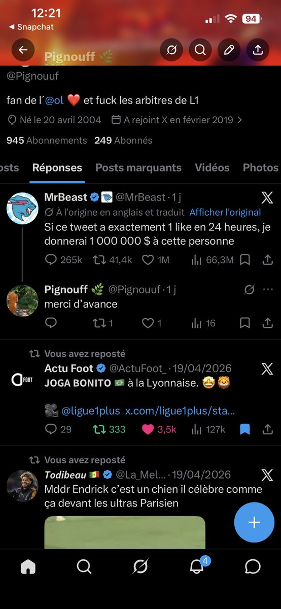 Pignouuf's tweet photo. @MrBeast https://t.co/fIQ4GxRBN4