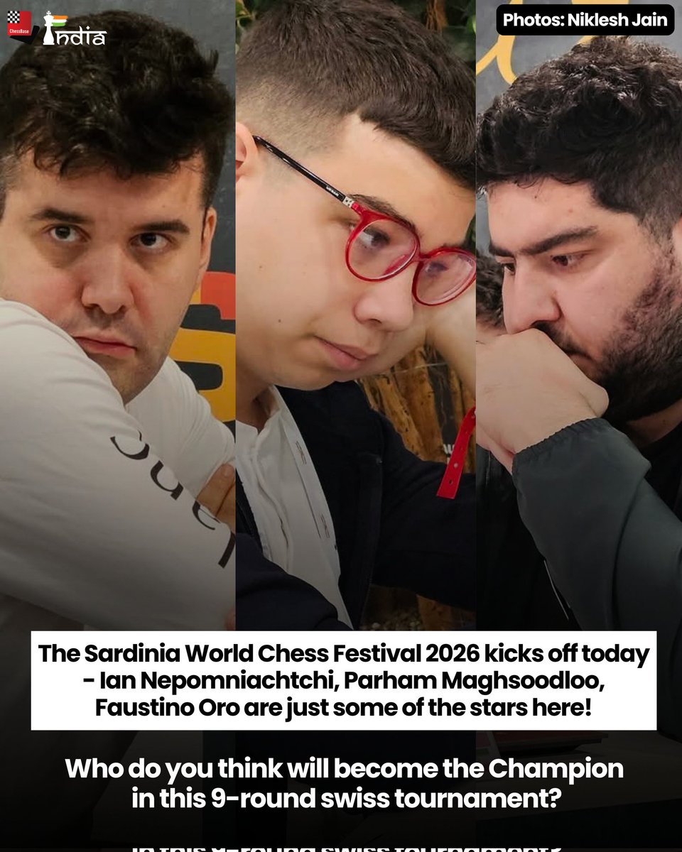 ChessBase India tweet media