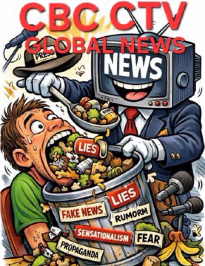 TheBuckYouWill's tweet photo. 💥💥💥I AM NEVER GOING TO STOP POSTING THIS💥💥💥

DID YOU KNOW? Trudeau made it 100% LEGAL for the media to lie to you.   

THE LIBERALS MANIPULATE THE INFORMATION & THOUGHTS OF UNAWARE CANADIANS.  

Propaganda is 100% paid for and 100% pushed by all major media outlets - without fear of prosecution.    

BELIEVE *NOTHING* YOU HEAR FROM THE MSM ABOUT THE GOVERNMENT - IT'S ALL LIES.