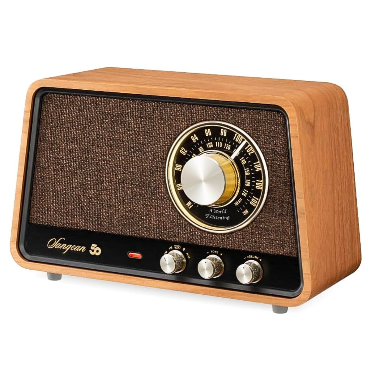 todderbert's tweet image. The Sangean WR-55 AM FM BT AUX Retro Radio for $234.45!

(paid link) As an Amazon Associate I earn from qualifying purchases.

At Amazon USA: 

amzn.to/4tKePZ9

The Shelf Queen you Get to Enjoy :)

#sangean #wr55 #am #fm #bluetooth #aux #retro #radio #50years
