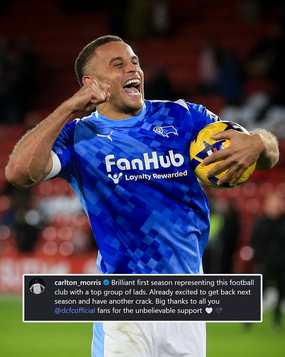 Derby County tweet media