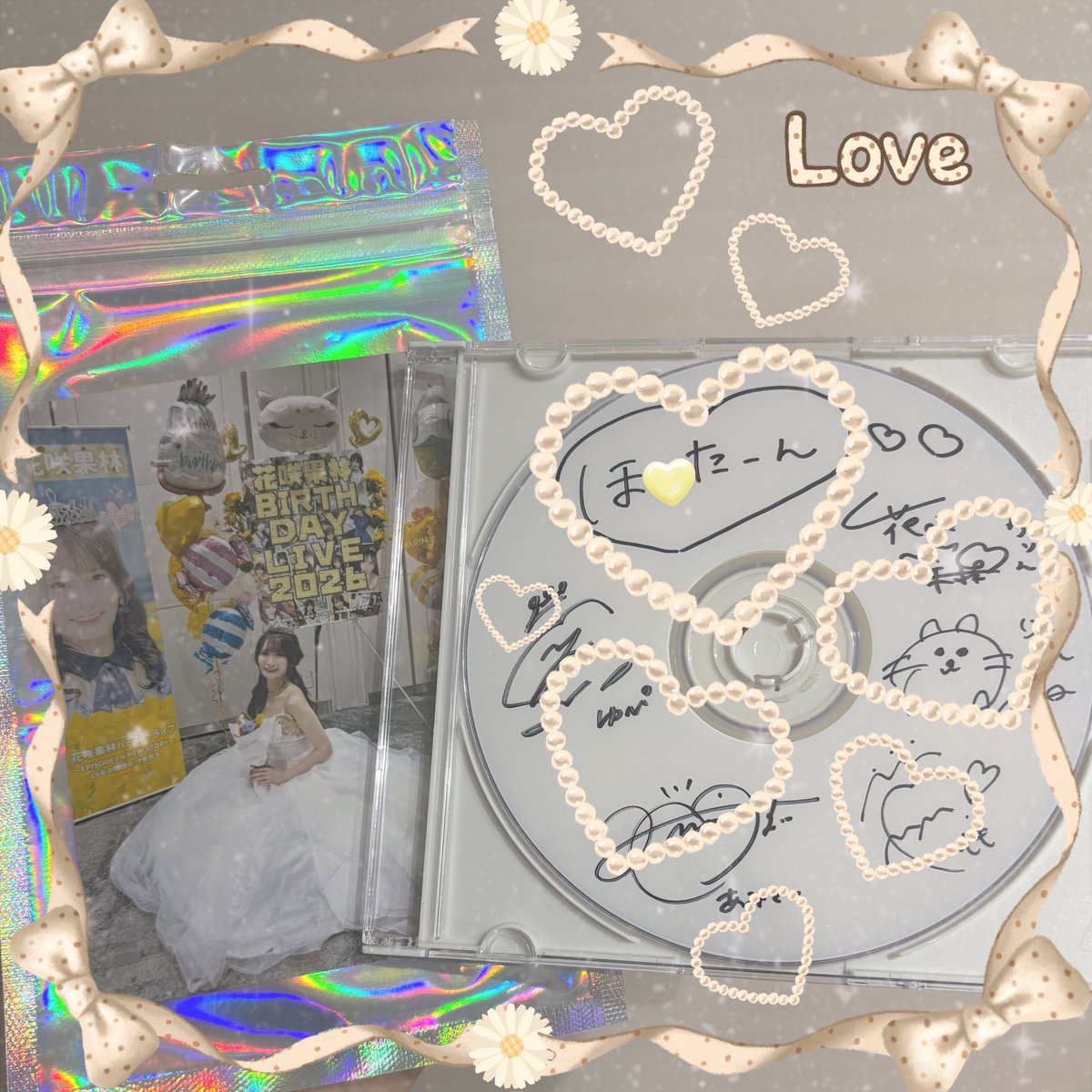 phoopri's tweet photo. やっとかりんちゃんのバースデーライブのDVD観れた🥰
家事しながら観ようと思ってたのに、みだしたら結局何もせずに最後まで鑑賞😂
これから家事やらねば💔
#花咲果林
#森川優羽
#水野青海
#高田もも
#鈴木りん
#放課後プリンセス https://t.co/arenHfbmdA