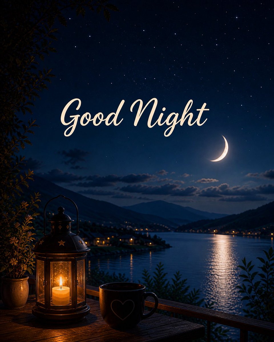 Good Night 
Let the silence of the night reset your soul.
Tomorrow is a fresh start 
<a href="/NomismaNetwork/">Nomisma</a> 

<a href="/quipnetwork/">Quip Network</a>
