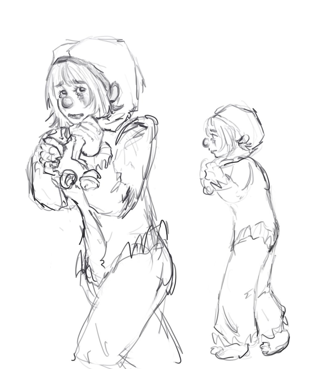Mint4chip's tweet image. Moe sketch based on Micha tanner’s video #AReGect #funny