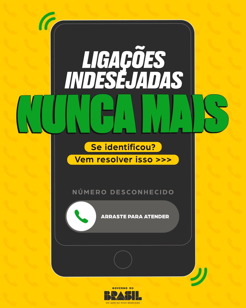 govbr's tweet image. 📵 É block neles, bebê! Operadoras de telefone, TV por assinatura, internet e instituições financeiras podem ser bloqueadas com poucos cliques, sabia?!

Em 2025, mais de 14,2 milhões de números foram cadastrados no Não Me Perturbe. É muita gente escolhendo mais tranquilidade 👇