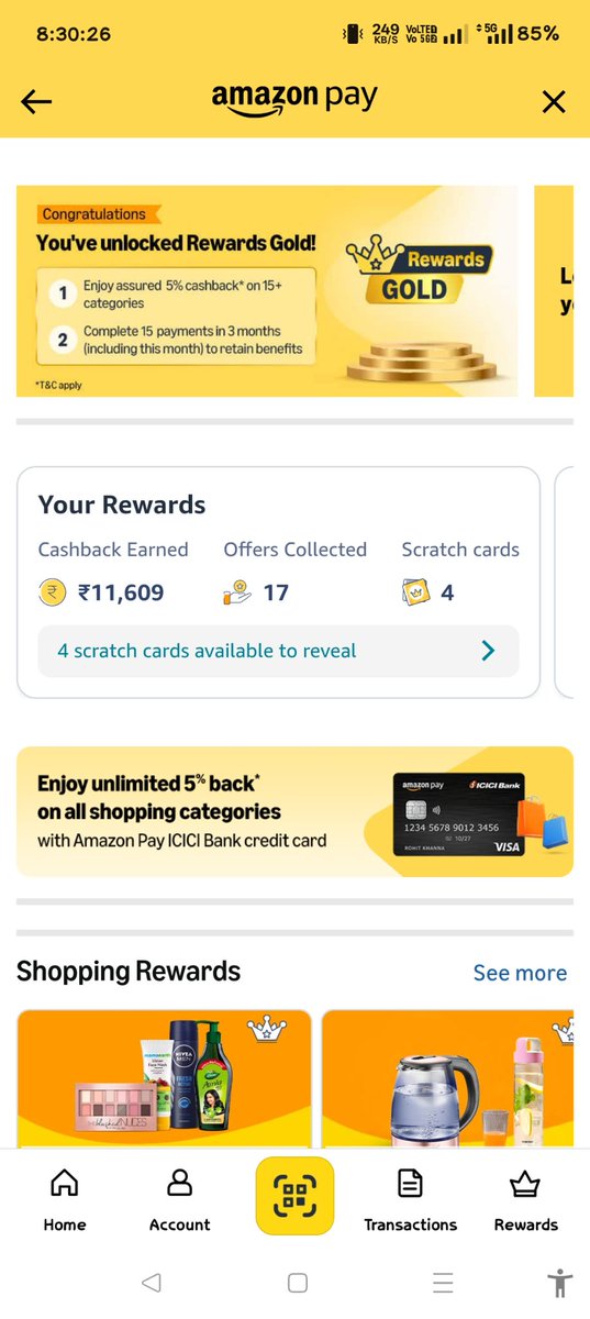 Arvind8906's tweet photo. After a 10-year journey and earning ₹11,609 in cashback it's finally time to say goodbye to @amazonIN. The recent seller scams and endless harassment have completely ruined the experience no amount of cashback is worth losing my peace of mind @AmazonHelp https://t.co/MjLEwTGP2w