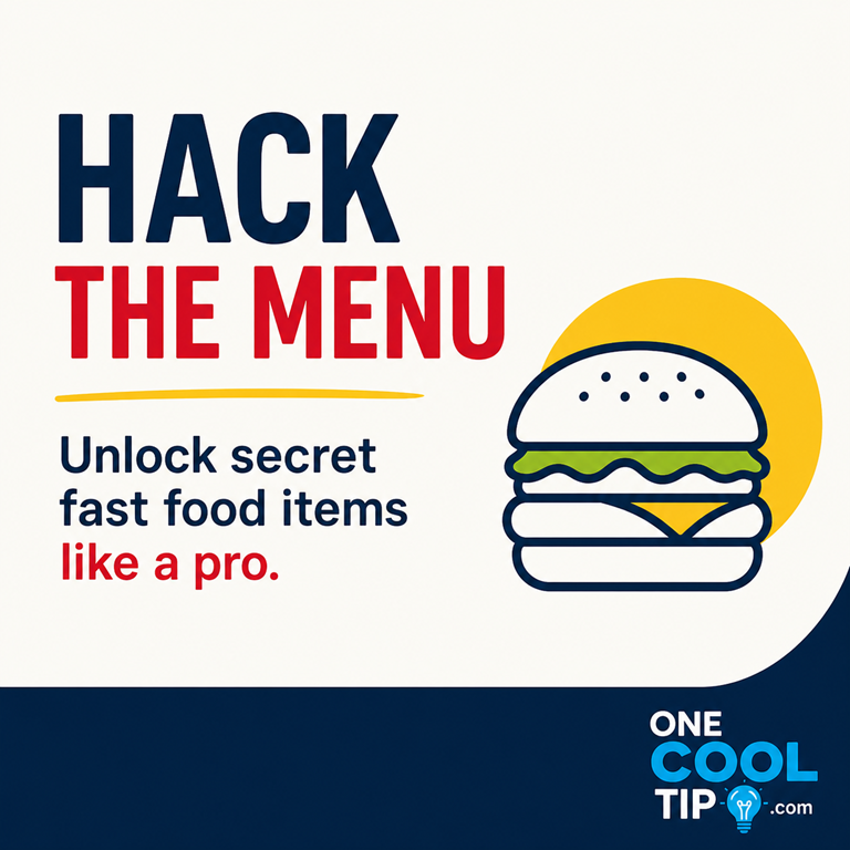 OneCoolTip's tweet photo. 🔥 Order Like an Insider

🍔 Did you know your favorite fast food spot has a secret menu?

Unlock hidden items and order like a pro. Try it today!

#SecretMenu #FoodHacks #FastFoodTips #HiddenMenus #LifeHacks
#TechTips #OneCoolTip @onecooltip

https://t.co/HrTL6yyhkE https://t.co/YqZHJDvqdI
