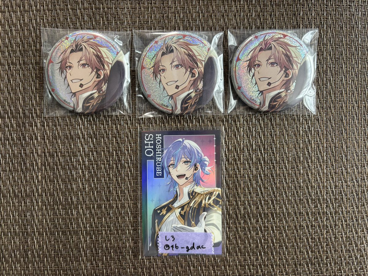 しろ@取引(グッズ)垢　プロカ有 tweet media