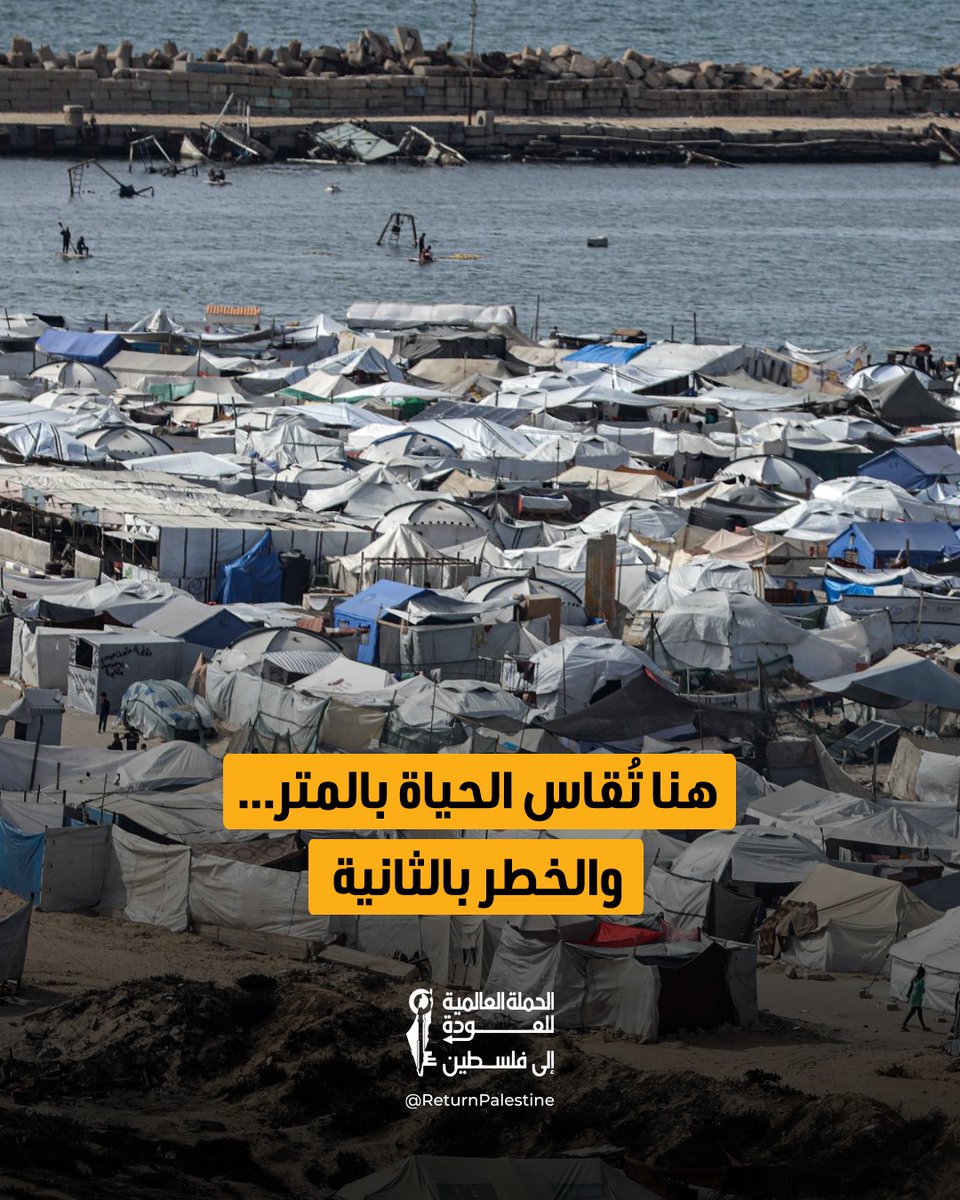 الحملة العالمية للعودة إلى فلسطين - GCRP tweet media
