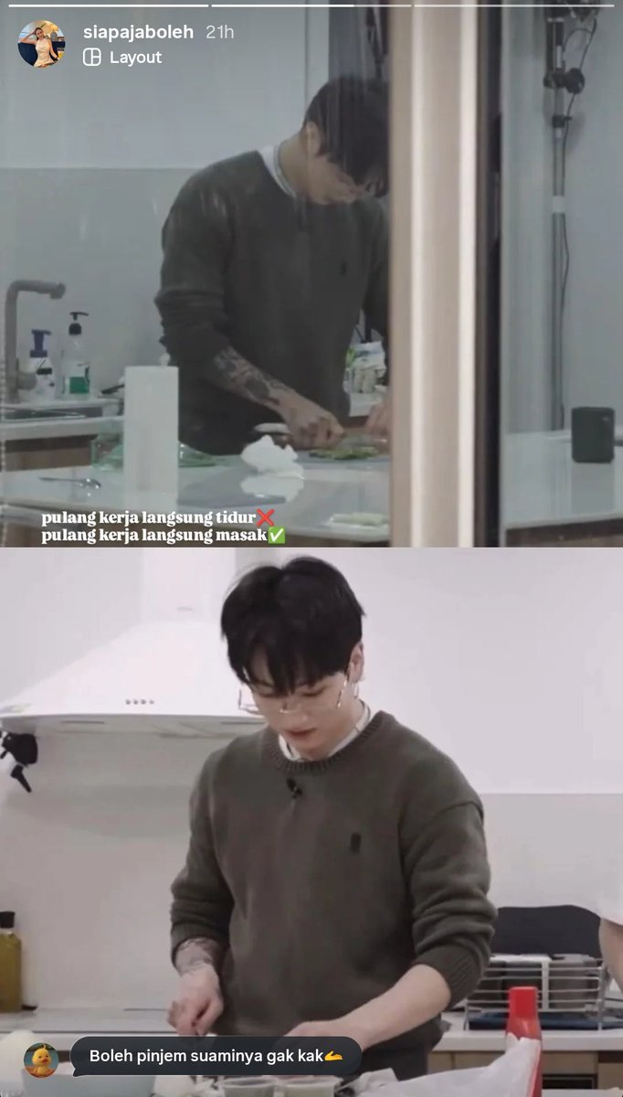 micasa95_'s tweet photo. Jungkook two tweets

; chef hubby https://t.co/iZ6ZYYfeF6