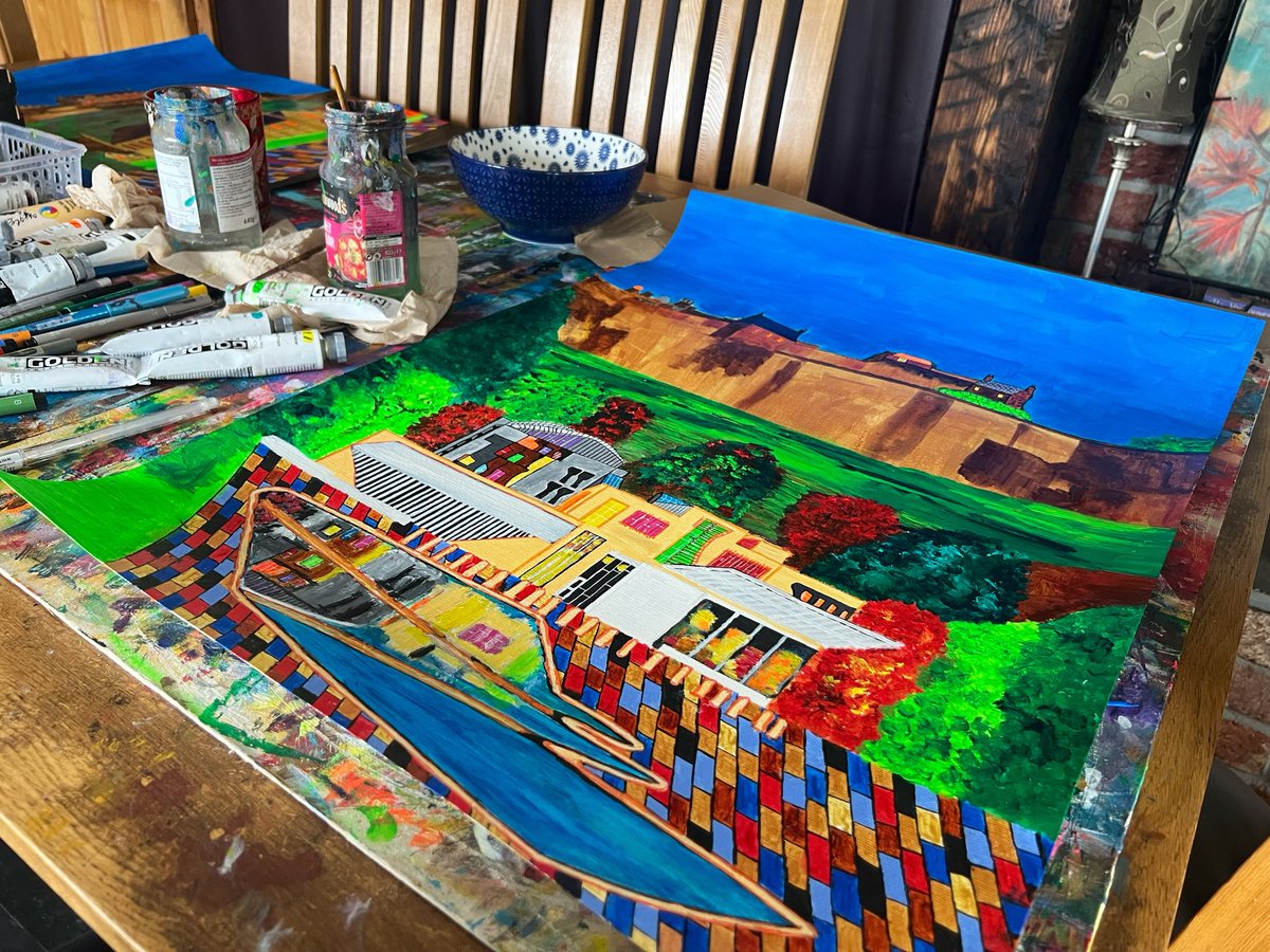 InkyplotsArt's tweet image. No Sunday Roast on this table.🎨🏴󠁧󠁢󠁳󠁣󠁴󠁿
#commission #Edinburgh #scottishparliament #edinburghcastle 
#wip