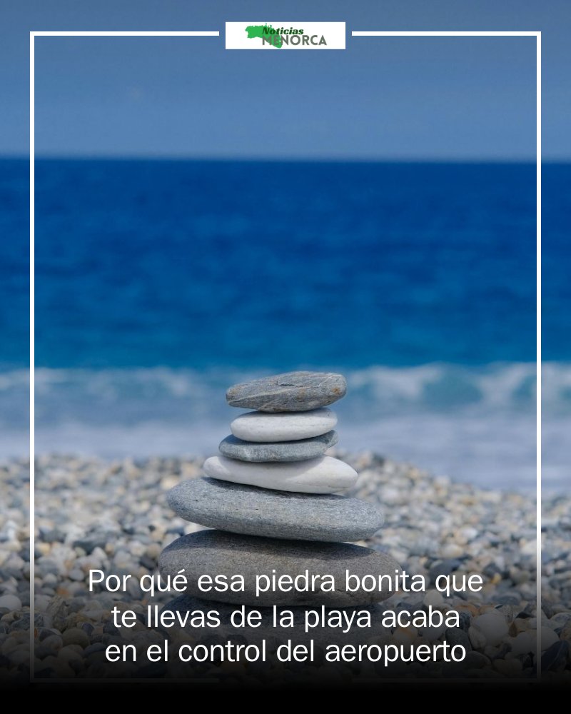 MenorcaEdon's tweet image. 🌊🪨 ¡Cada verano, cientos de kilos de hermosas piedras y arenas son retenidos en el aeródromo de Menorca! 😱 Durante 2025, ¡se devolvieron 876,53 kg de material geológico! Conservemos nuestra belleza natural. #Menorca #Naturaleza #MedioAmbiente mrf.lu/VGg_